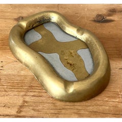 Vintage 1980s David Marshall Asymmetrical Ashtray