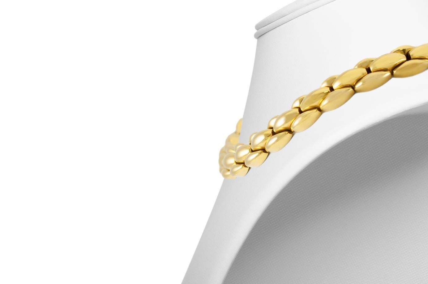 Donna Collana vintage anni '80 in oro A Link in vendita