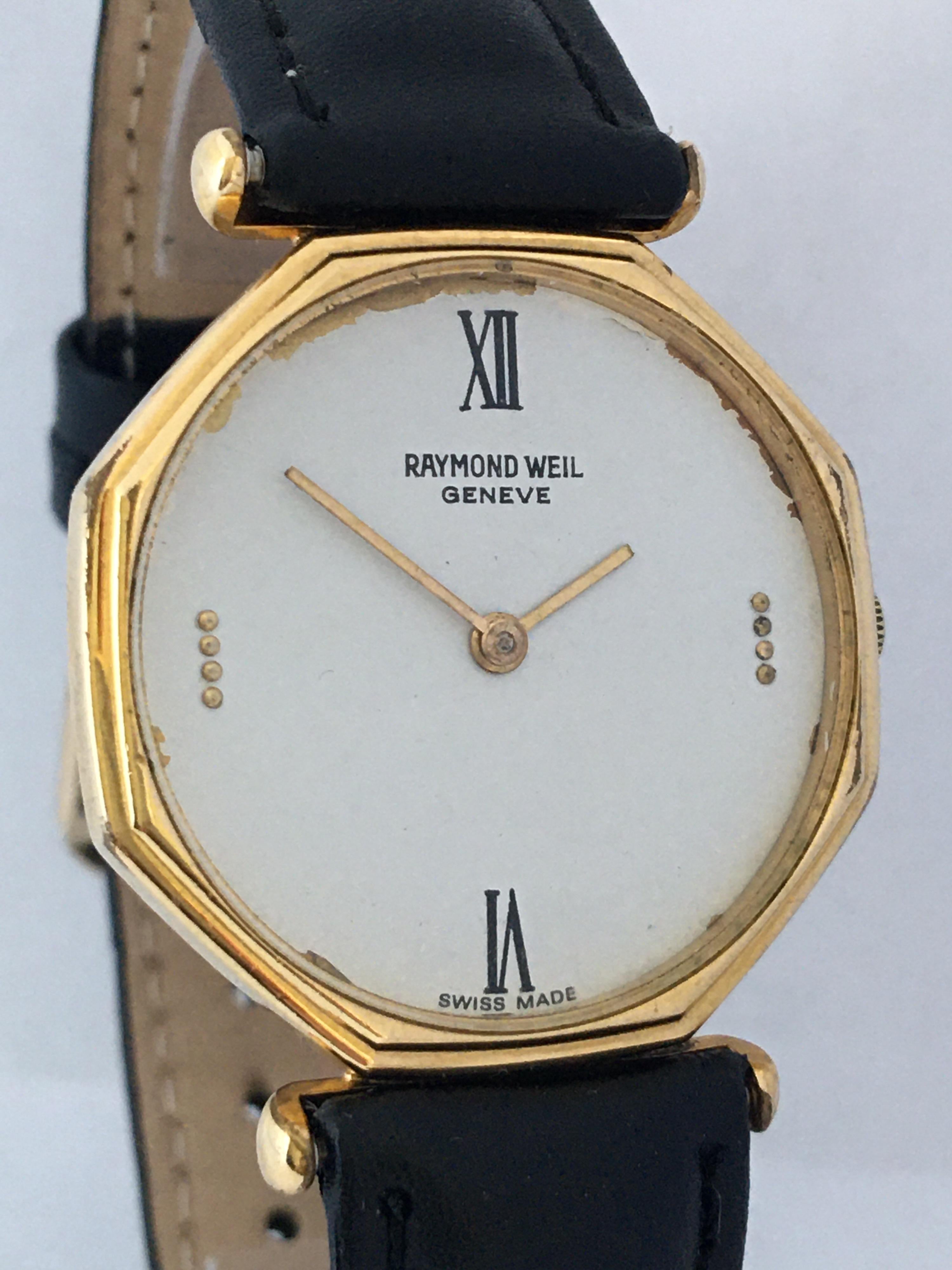 raymond weil 1980's watches