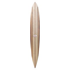 Used 1980s Greg Noll Shaped Jose Angel Model wooden Surfboard