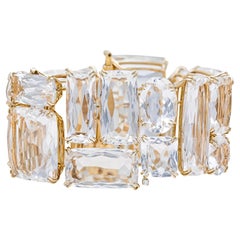 Vintage 1980s H.Stern Rock Crystal Bracelet