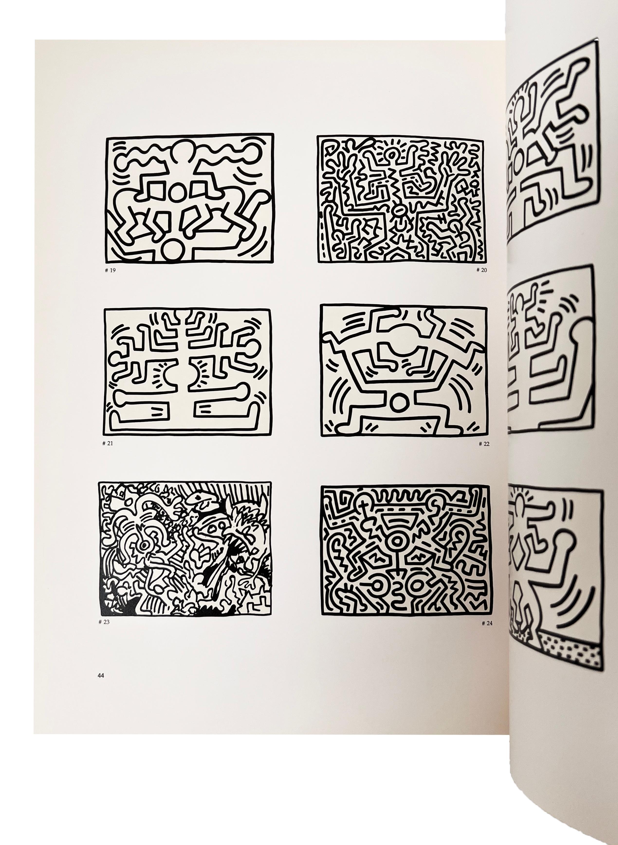 Vintage 1980s Keith Haring Exhibition Catalog For Sale 3