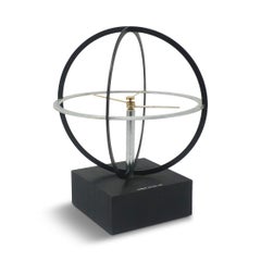 Vintage 1980s Lorenz Action Art Table/Wall Clock