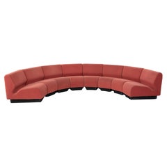 VIntage 1980's Marked Dan Chadwick for Herman Miller 8 Piece Sectional