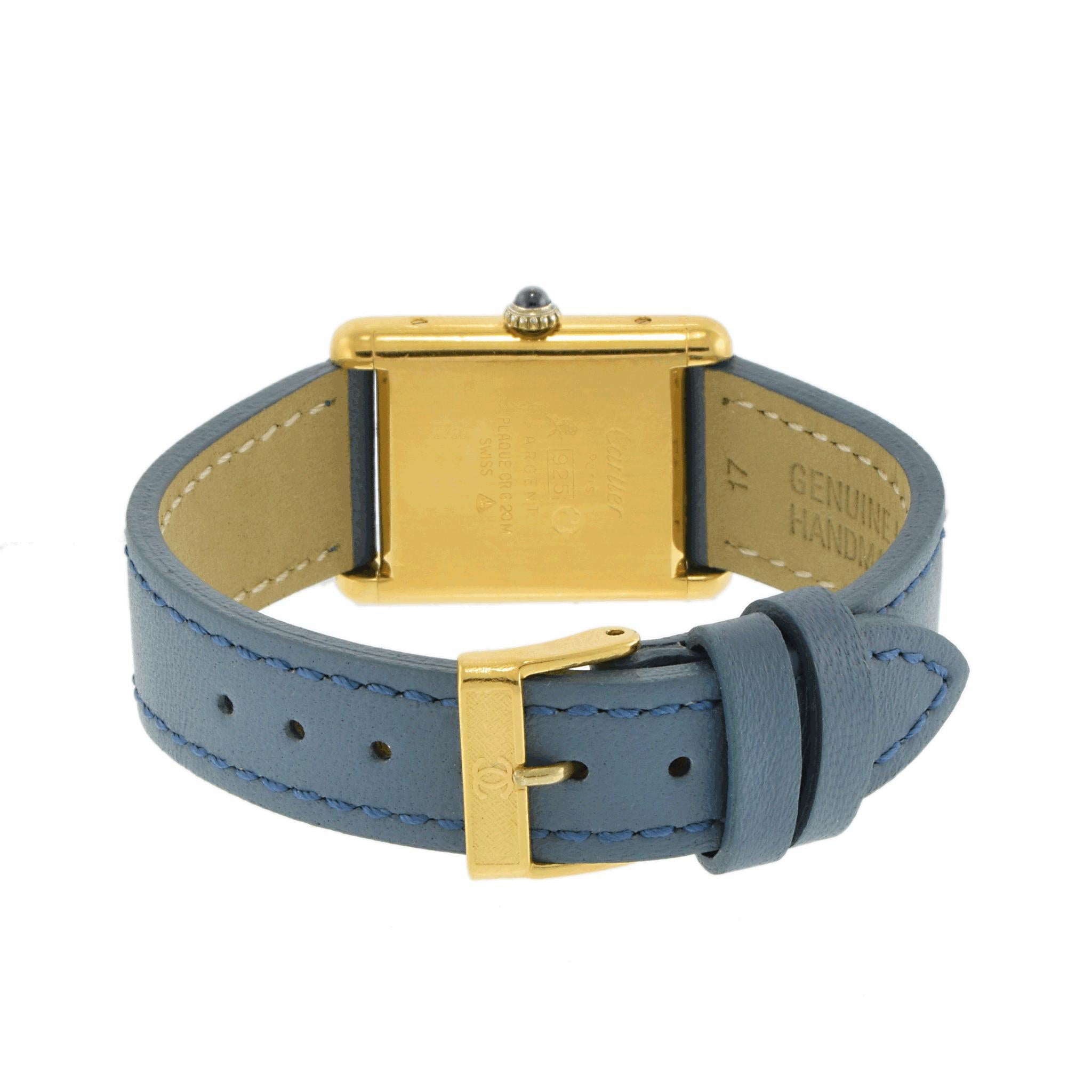 Vintage 1980s Must de Cartier Paris Mechanical Watch im Angebot 2