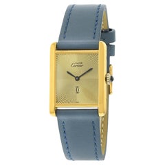 Vintage 1980s Must de Cartier Paris Mechanical Watch