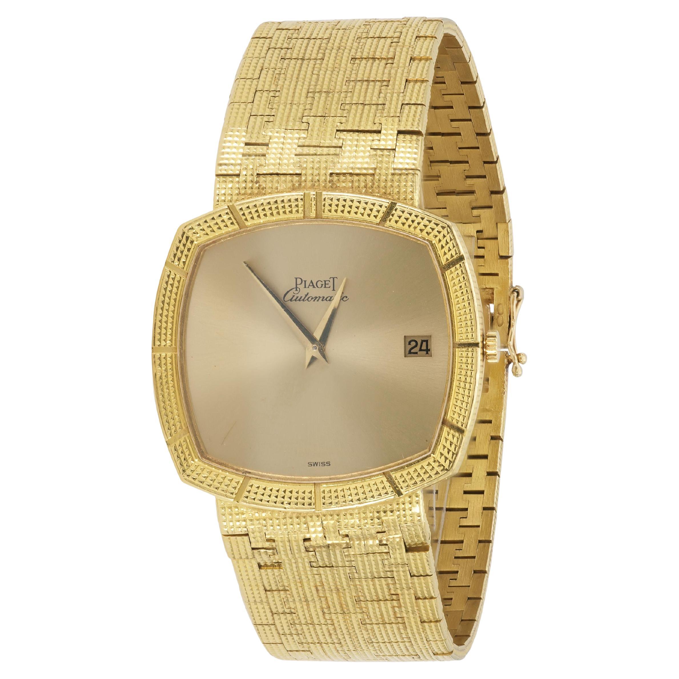 Vintage 1980s Piaget Gold Watch