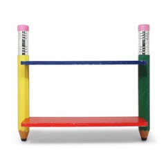 Vintage 1980s Pierre Sala Pencil Wall Shelf