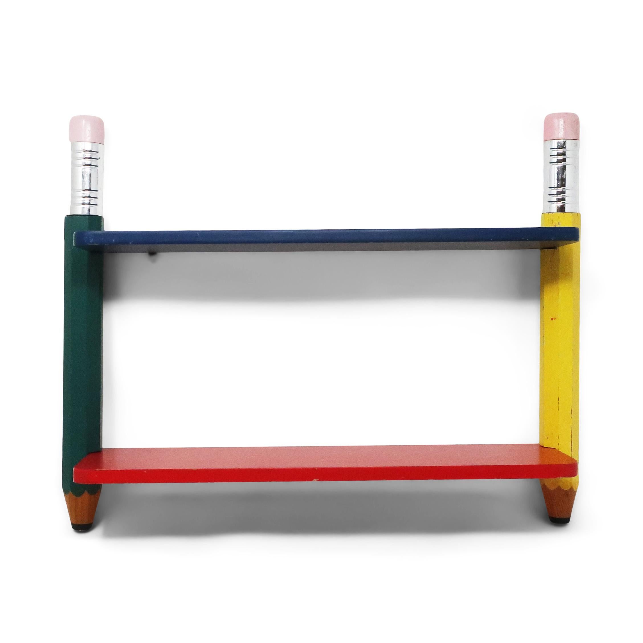 pencil shelf