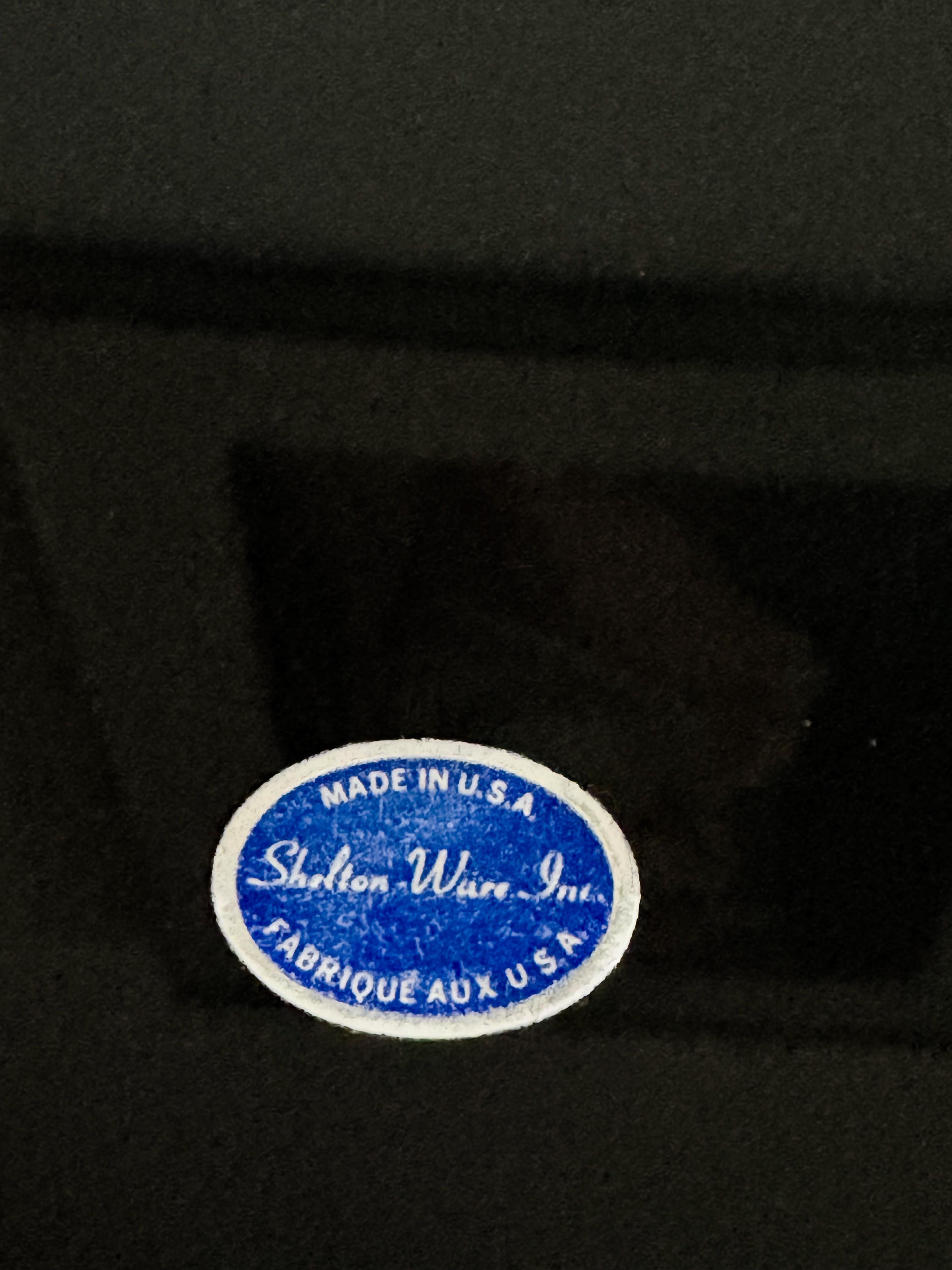 Vintage 1980 Shelton Ware Seau à Glace en Tissu Terracotta avec Poignée Lucite Tong en vente 7