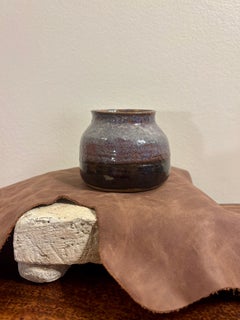 Vintage 1980s Signed American Studio Pottery Art Vase