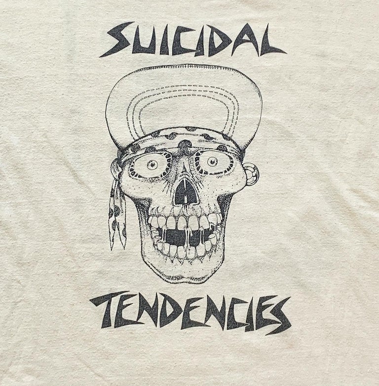 Vintage 1980s Suicidal Tendencies Skate TShirt at 1stDibs