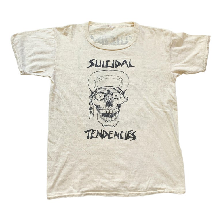 Vintage 1980s Suicidal Tendencies Skate TShirt at 1stDibs suicidal tendencies tshirt vintage