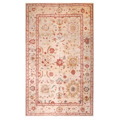 Sultanabad-Teppich im Vintage-Stil der 1980er Jahre ( 11''8'''' x 19'' - 355 x 580 )
