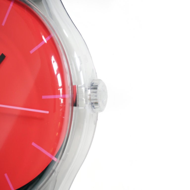 Vintage 1980s Swatch Maxi “a Coté” Wall Clock at 1stDibs