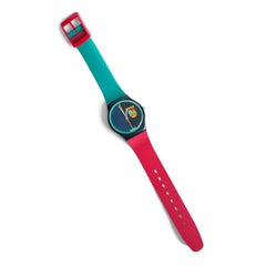 Vintage 1980s Swatch Maxi “Sir Swatch” Wall Clock