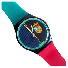 Vintage 1980s Swatch Maxi “Sir Swatch” Wall Clock