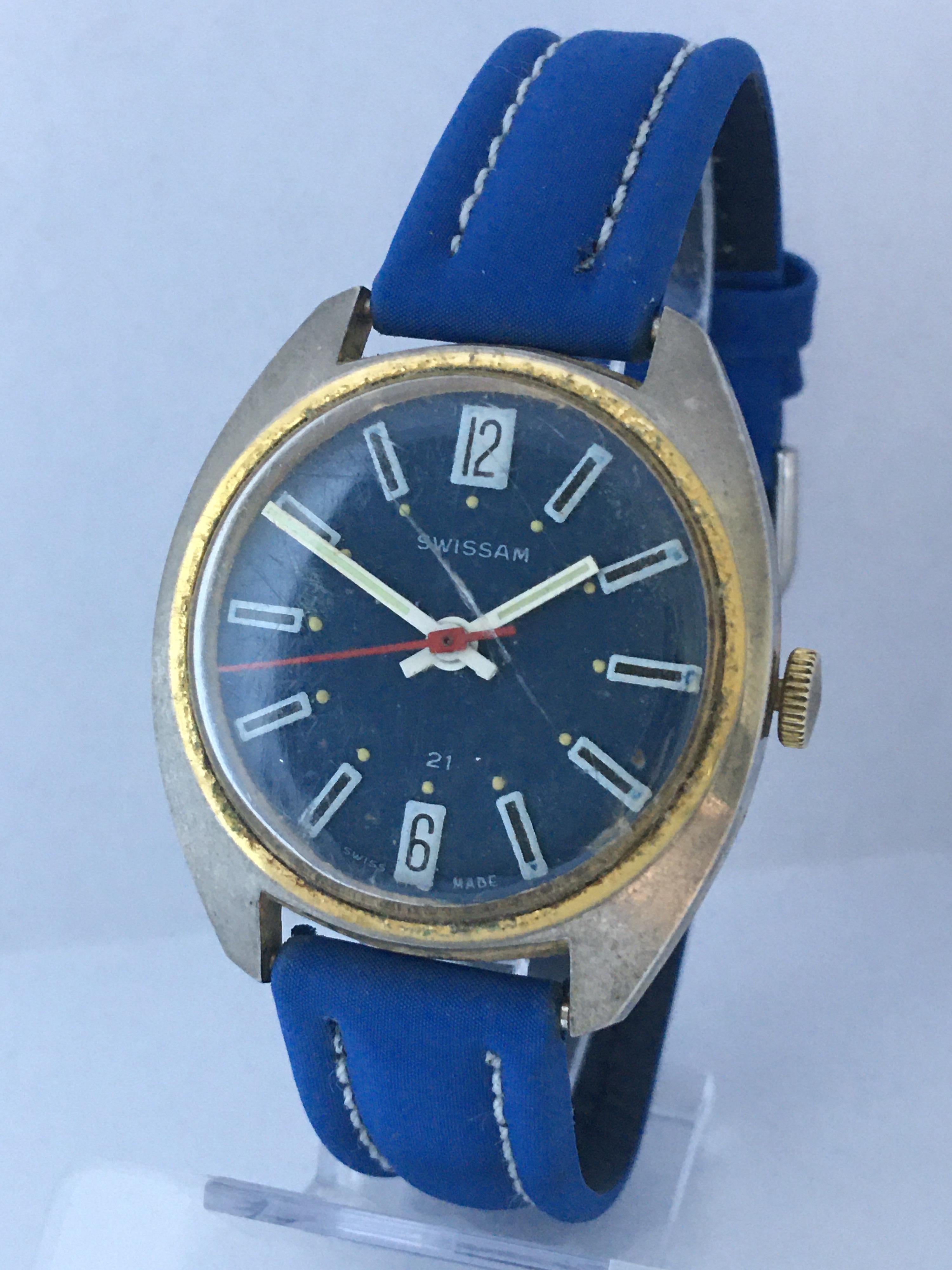 Vintage 1980s Swiss Mechanical Watch 7