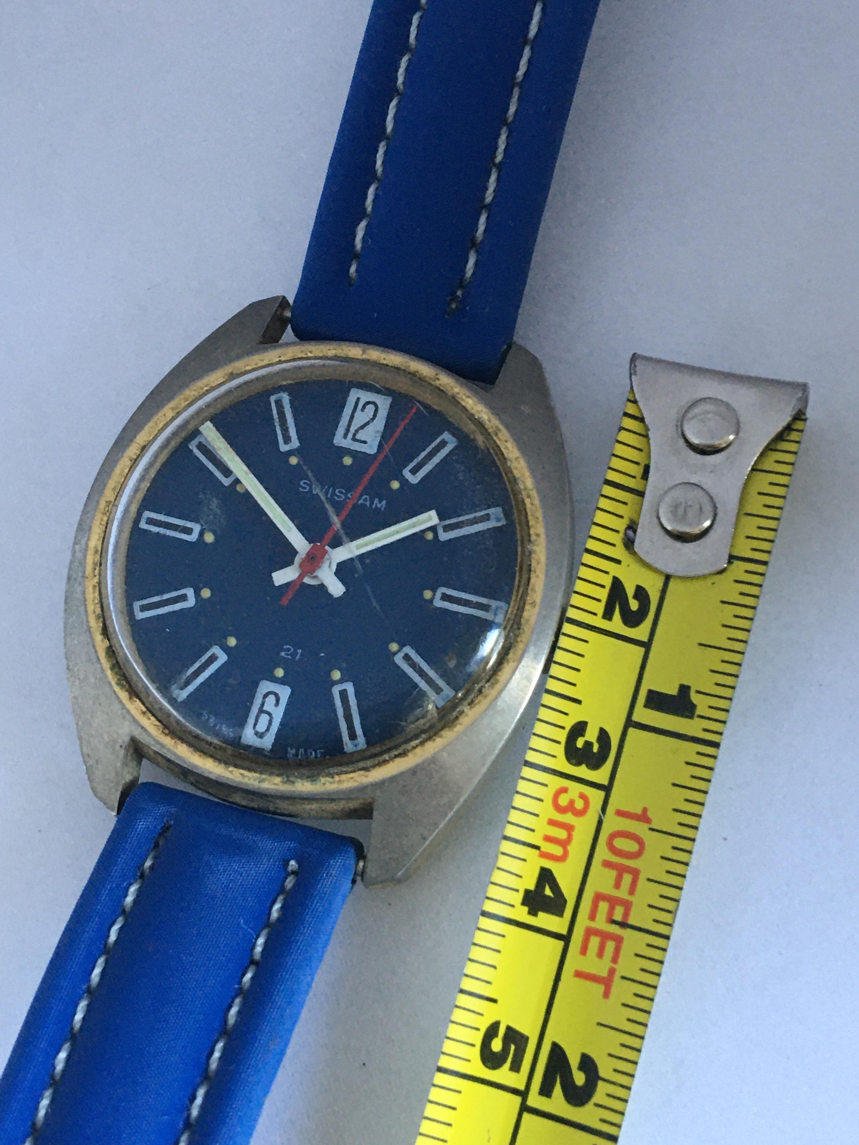 Vintage 1980s Swiss Mechanical Watch 2