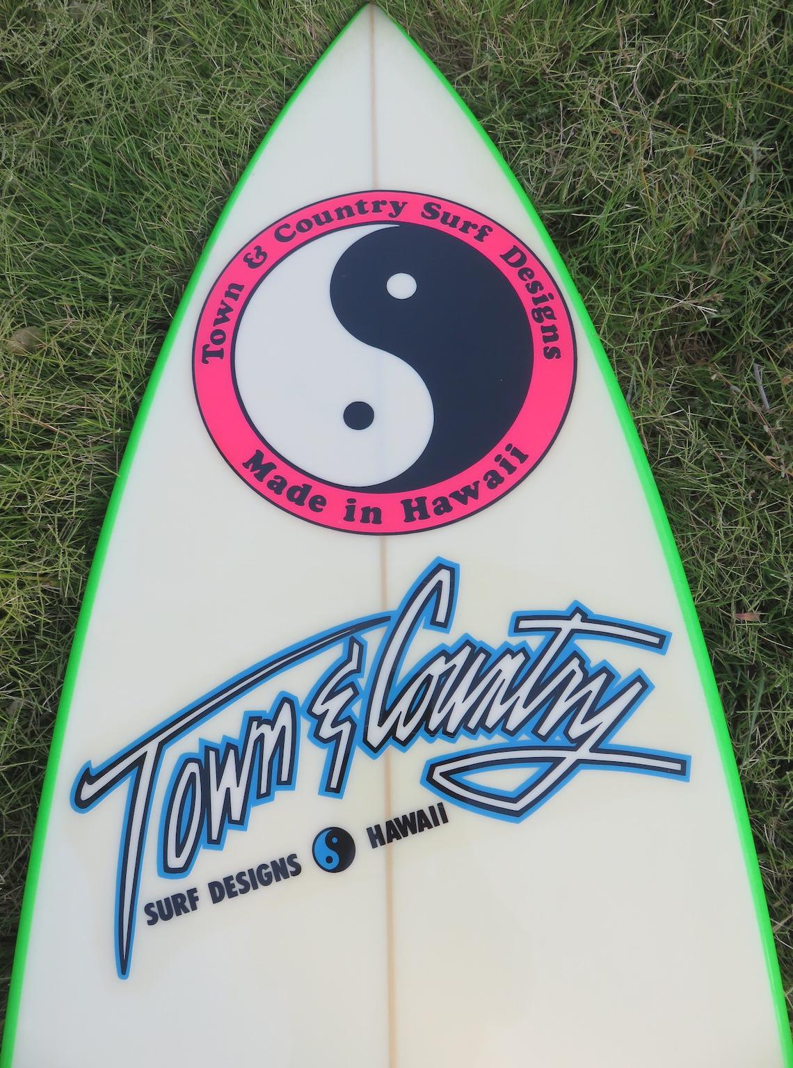 town and country surfboards for sale