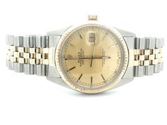 Vintage 1980's Two Tone Rolex Datejust 36mm Jubilee Bracelet Watch Ref. 16013 Vintage 1980's Two Tone Rolex Datejust 36mm Jubilee Bracelet Watch Ref. 16013