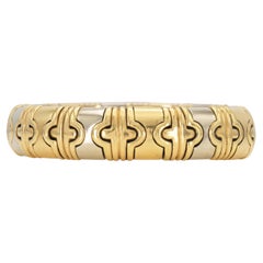 Vintage 1980s Two-Toned Parantesi Cuff Bracelet