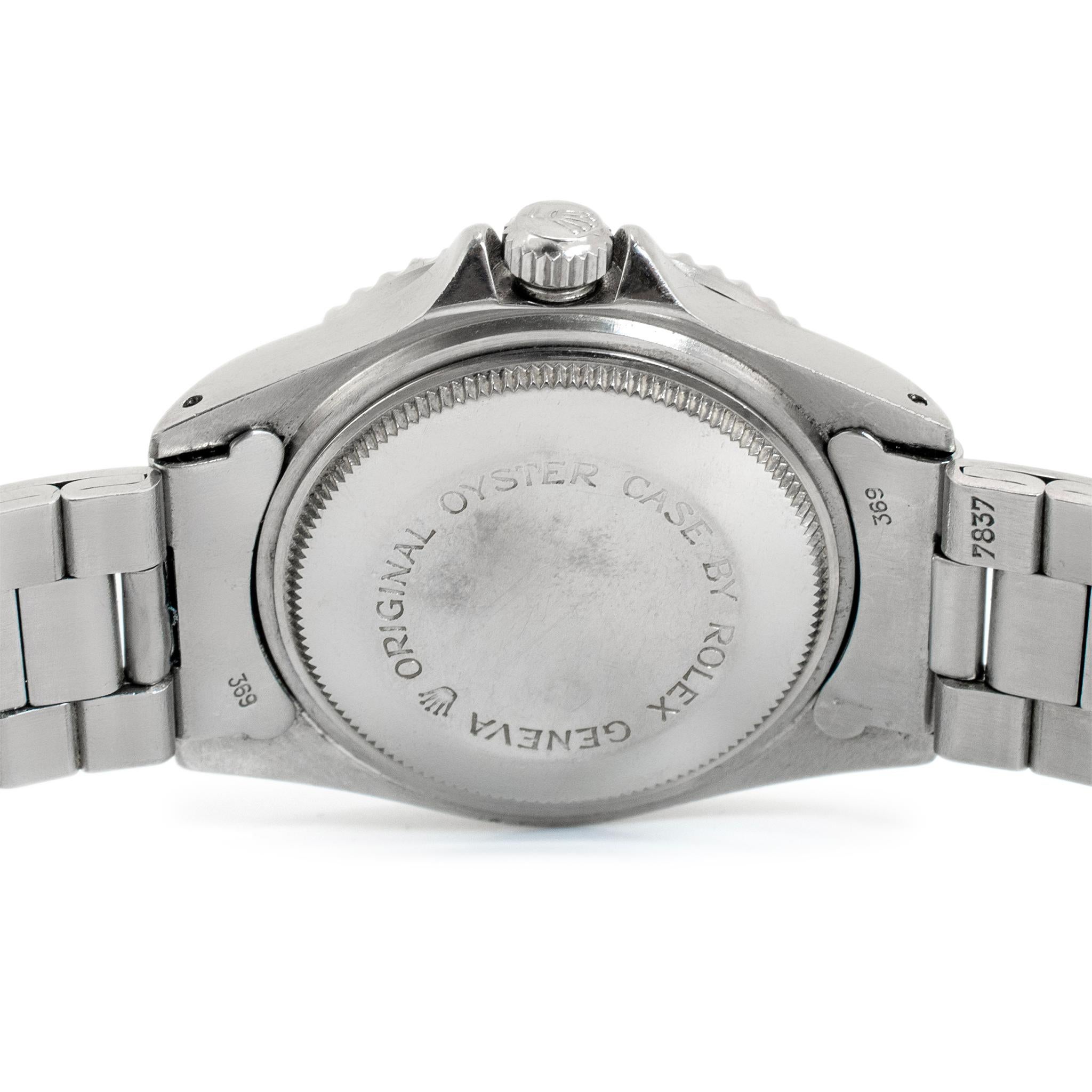 Femenino o masculino Vintage 1982 Tudor Prince Oysterdate Mini Submariner 33MM 94400 Reloj de acero azul en venta