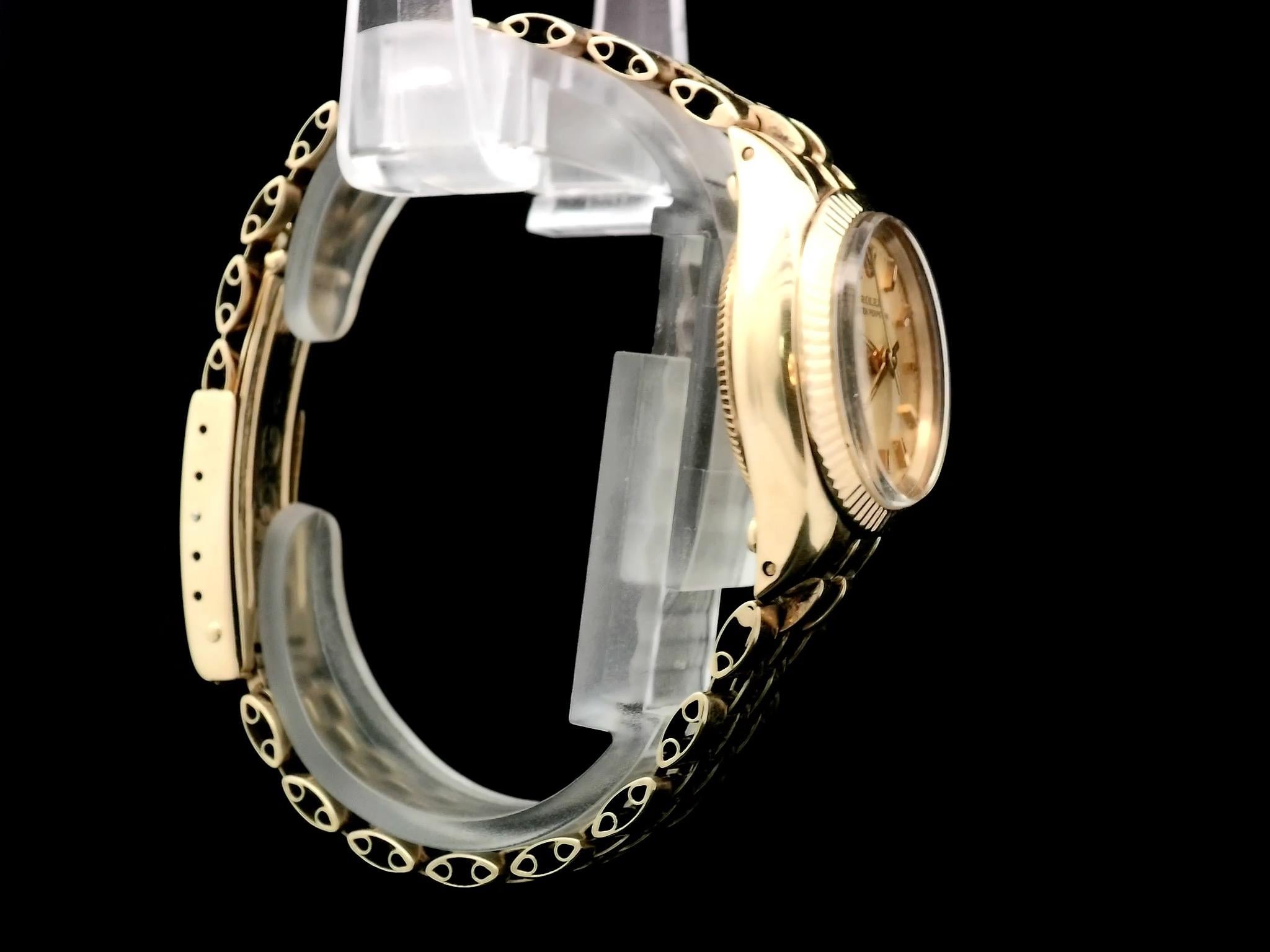 Vintage 1983 Ladies Rolex Gold Jubilee Watch *No Papers Excellent état - En vente à Boca Raton, FL