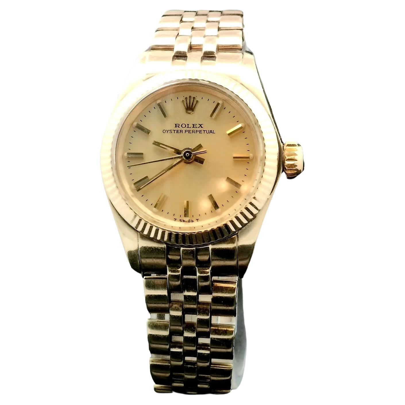 Vintage 1983 Ladies Rolex Gold Jubilee Watch *No Papers en vente