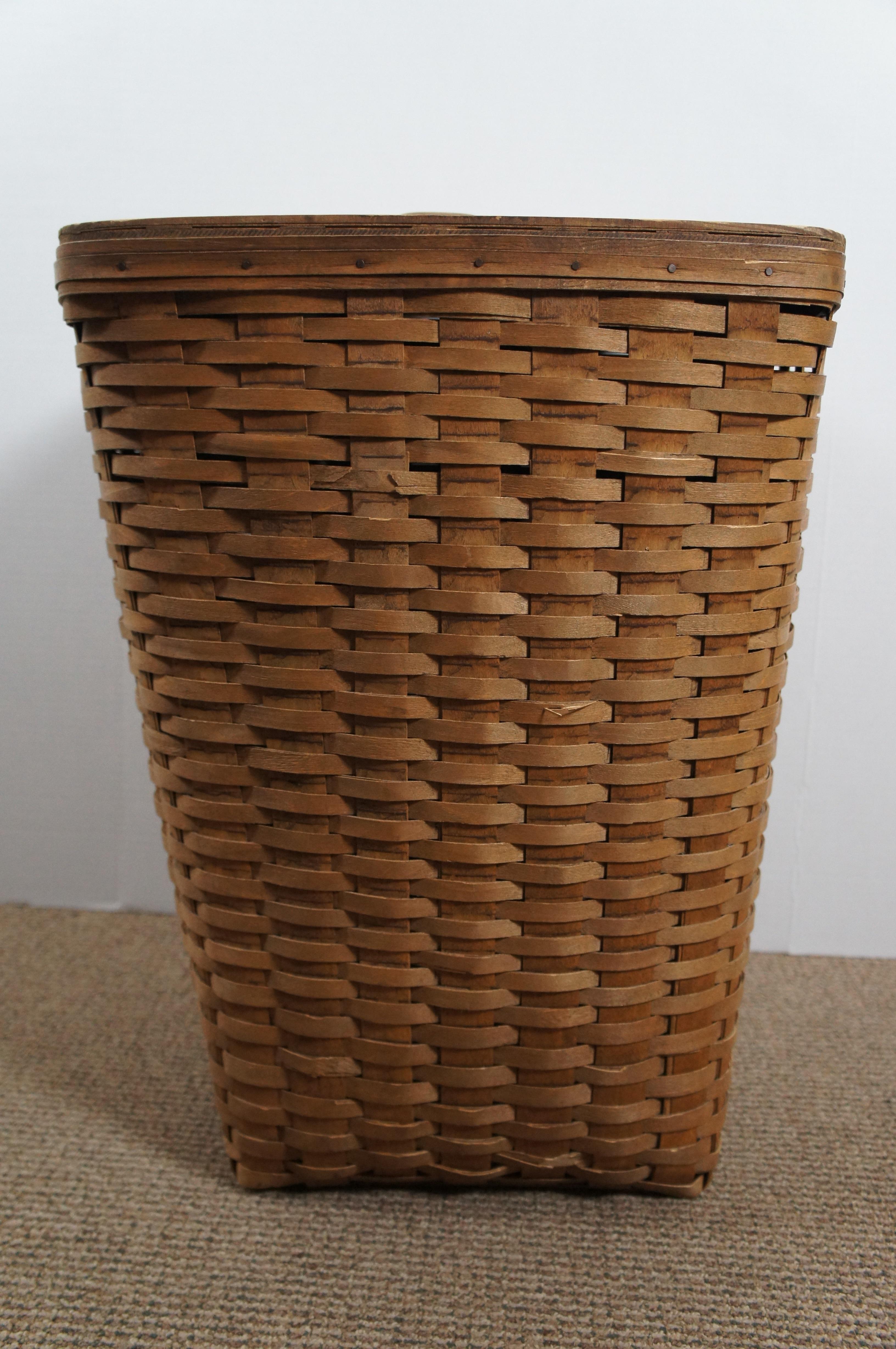 longaberger large laundry basket