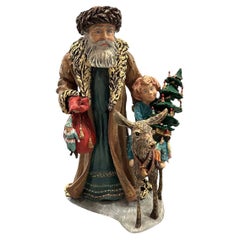 Vintage 1985 Duncan Royale “Bavarian” Ceramic Figurine ~ w/Box ~ 11.5”h