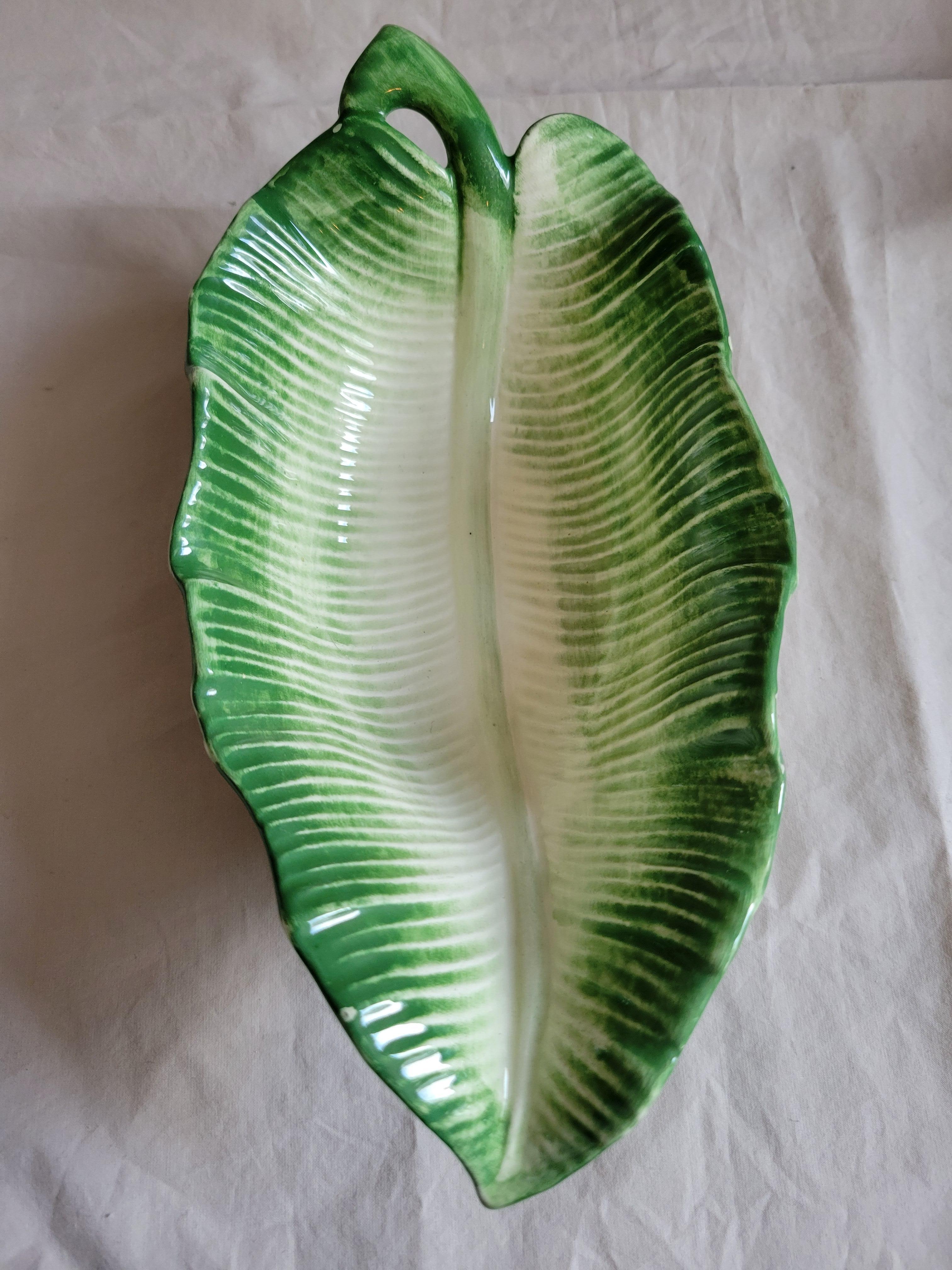 Vintage 1985 Fitz and Floyd Leaf Dishes - Set of 3 Bon état - En vente à Centennial, CO