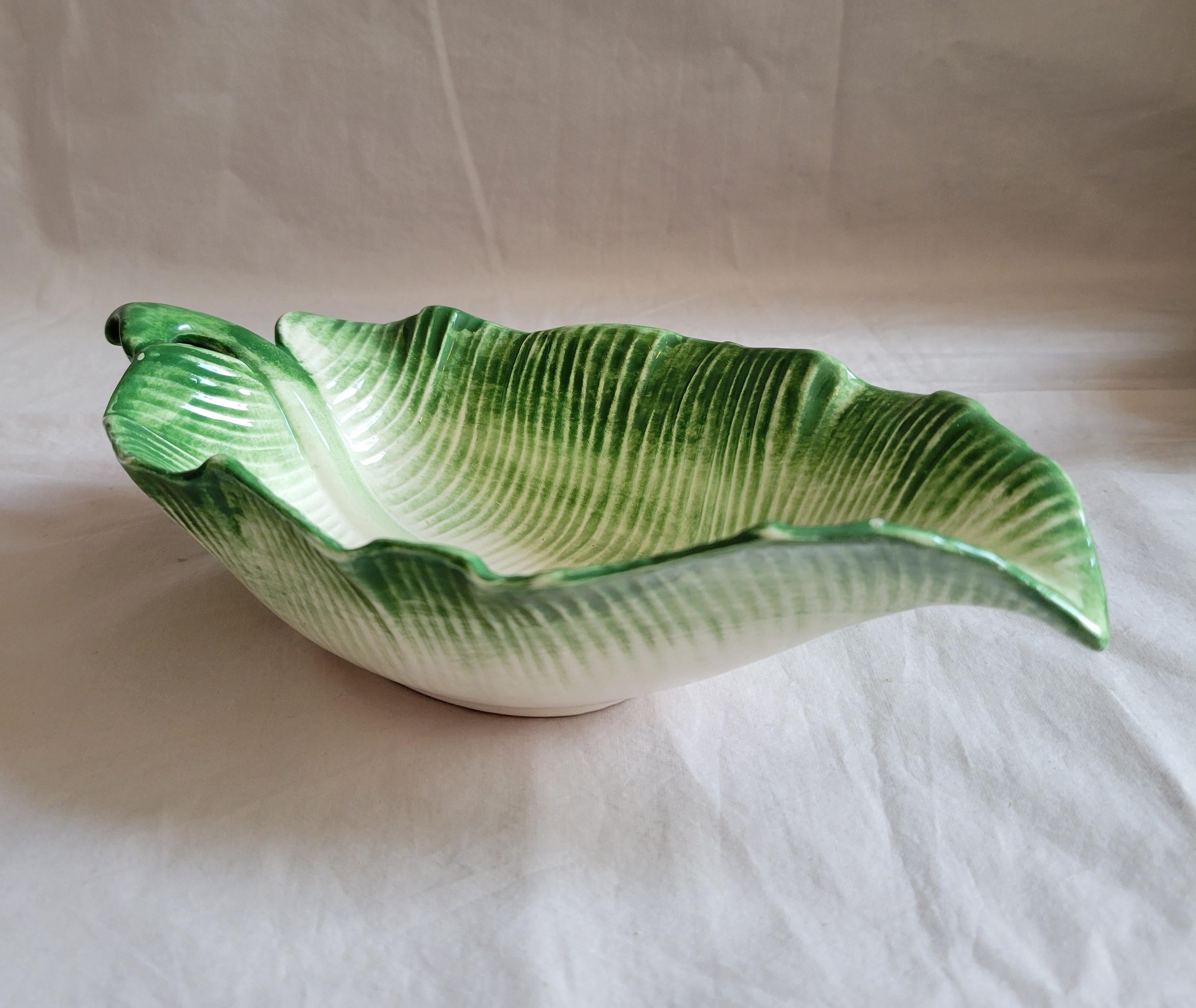 Céramique Vintage 1985 Fitz and Floyd Leaf Dishes - Set of 3 en vente