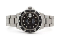 Vintage 1985 Rolex 16800 Stainless Steel Submariner Open 6 & 9 T 25 Dial