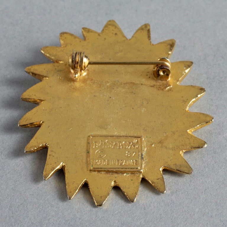 Broche Vintage Billy Boy - Bijou Surréaliste Artwork - Occasion (déjà Portée)