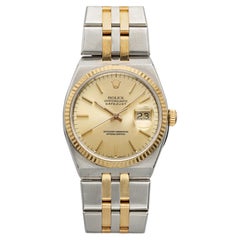 Vintage 1987 Rolex Oysterquartz DJ 17013 Two-Tone Champagne Dial Quartz 36mm