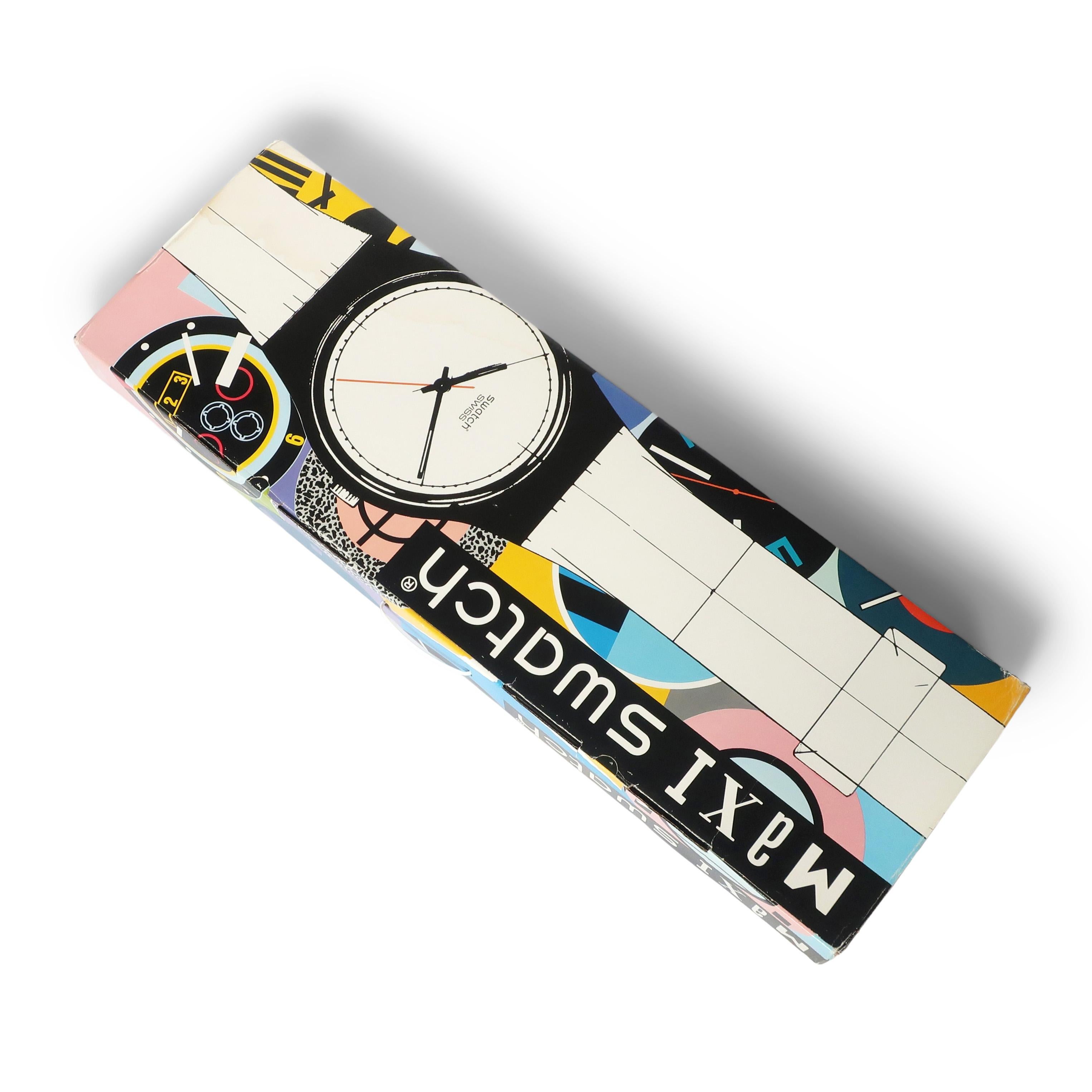swatch maxi wall clock for sale