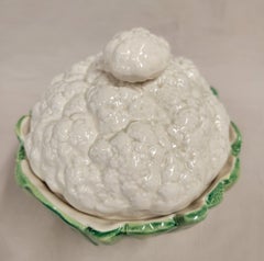 Vintage 1989 Fitz & Floyd Cauliflower Lidded Dish