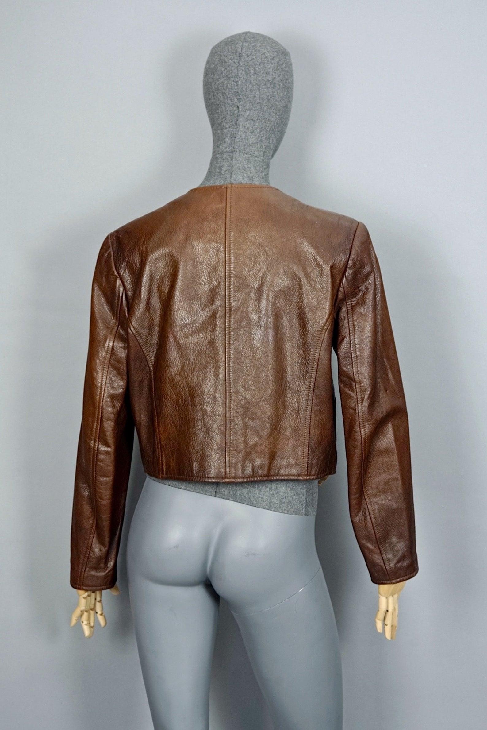 moschino brown jacket