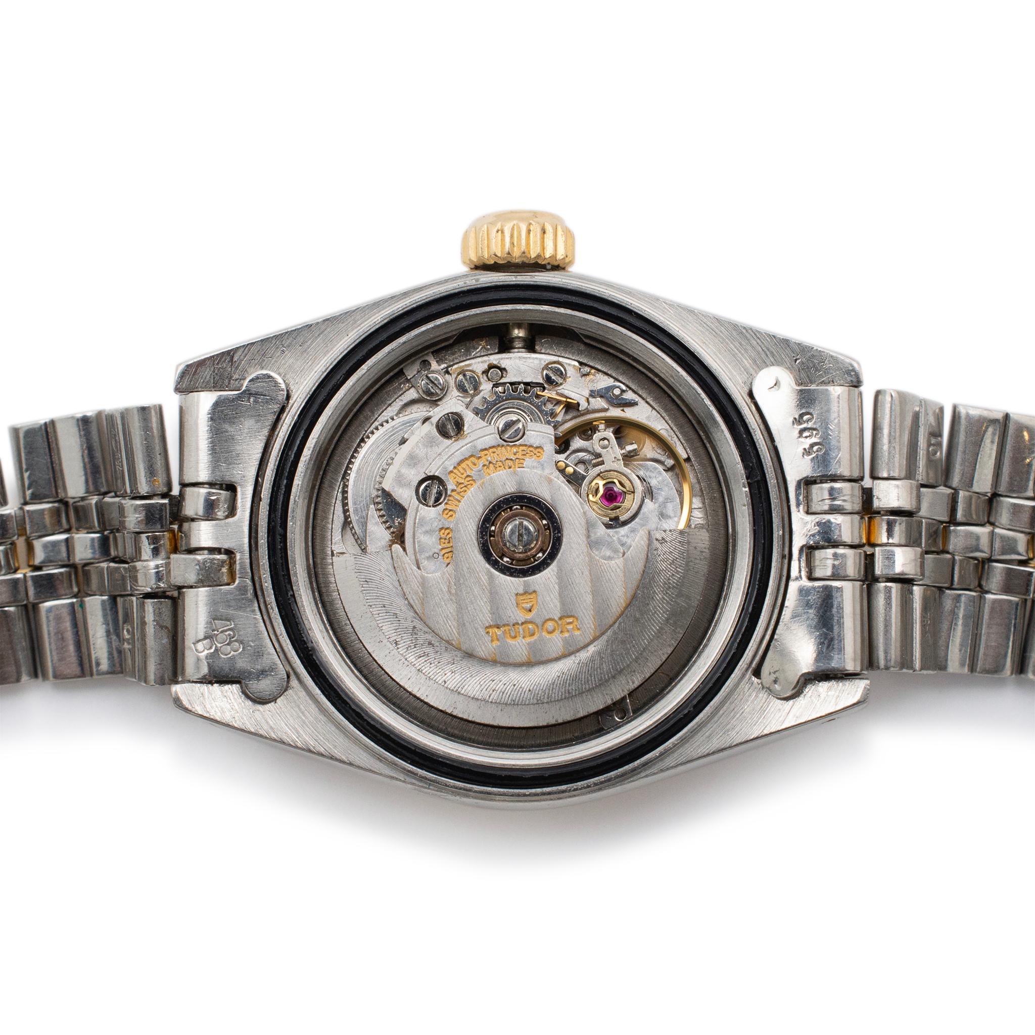 Vintage 1989 Tudor Princess Oysterdate 25MM #92413N Stainless Steel Watch 2