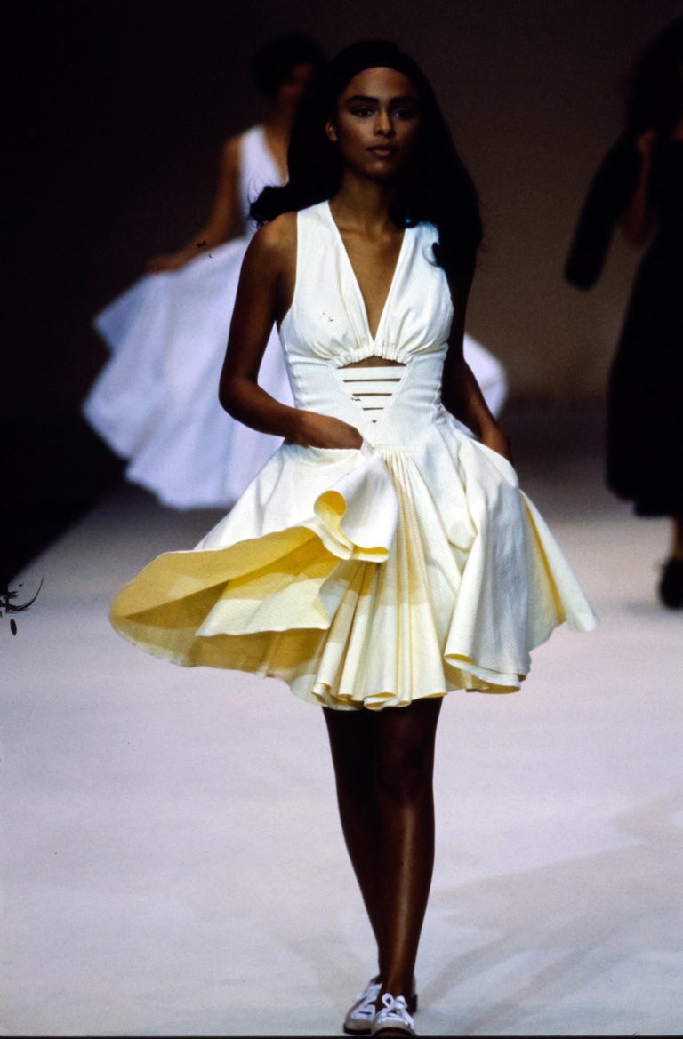 alaia white dress Alaia