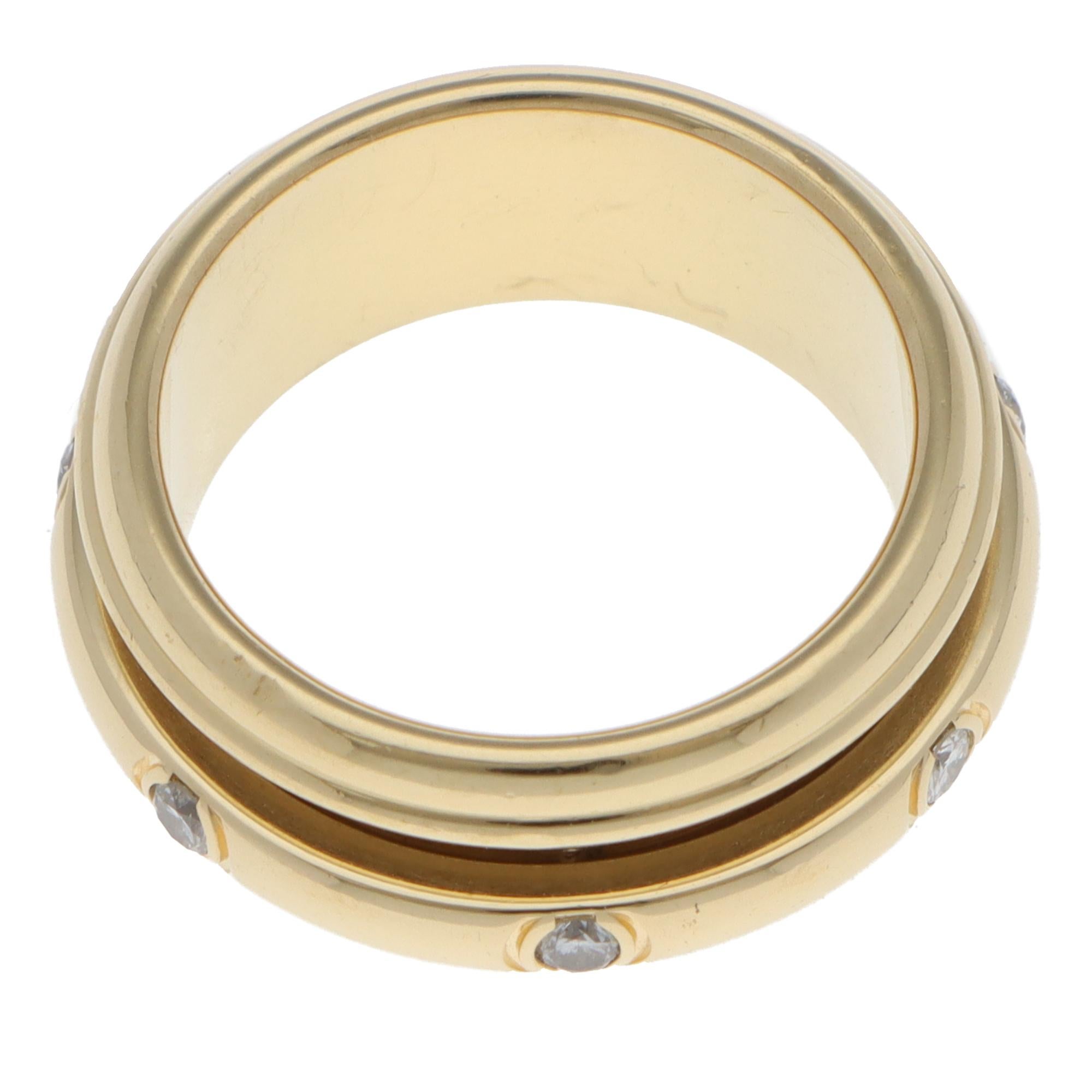 Piaget Possession Bague vintage 1990 en or jaune Excellent état - En vente à London, GB