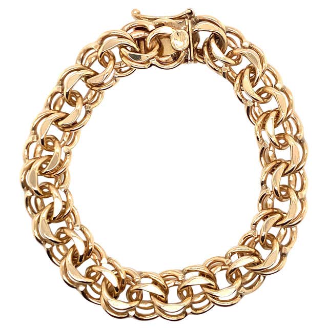 Vintage yellow gold bracelet Clearance
