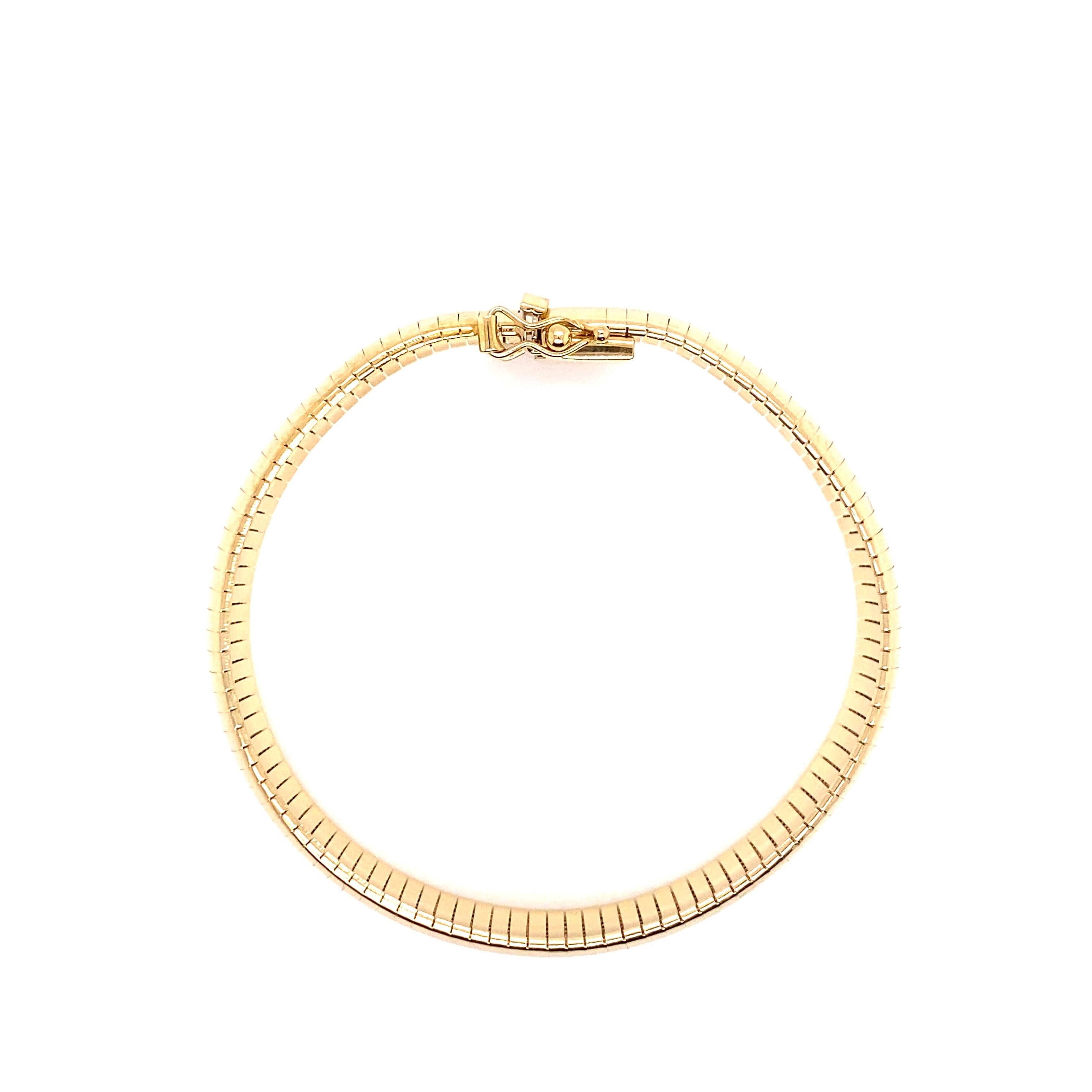 omega gold bracelet