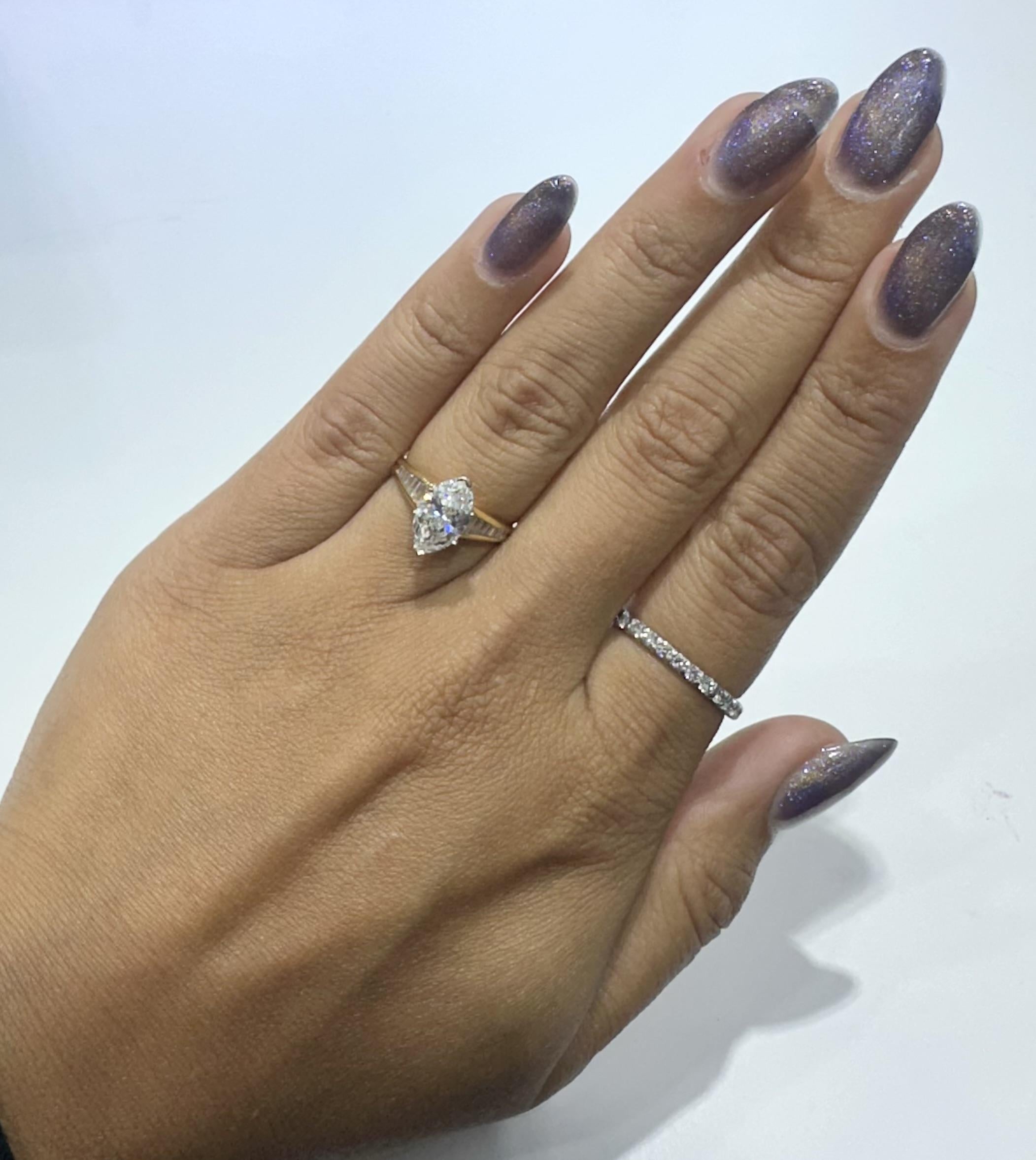 Vintage 1990er Jahre 1,55 Karat Diamant-Verlobungsring mit Marquise-Schliff Damen im Angebot