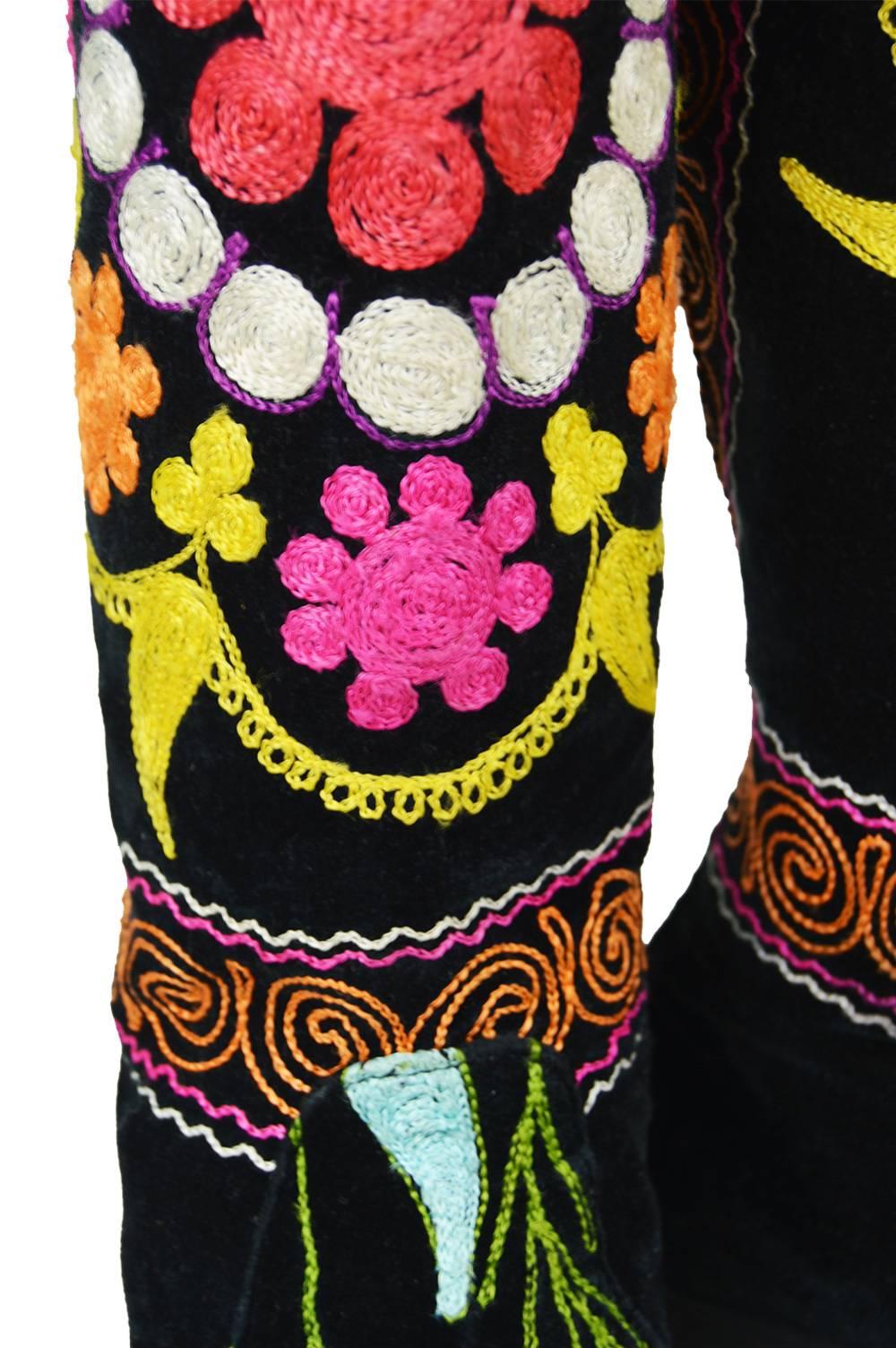 turkish embroidered boots