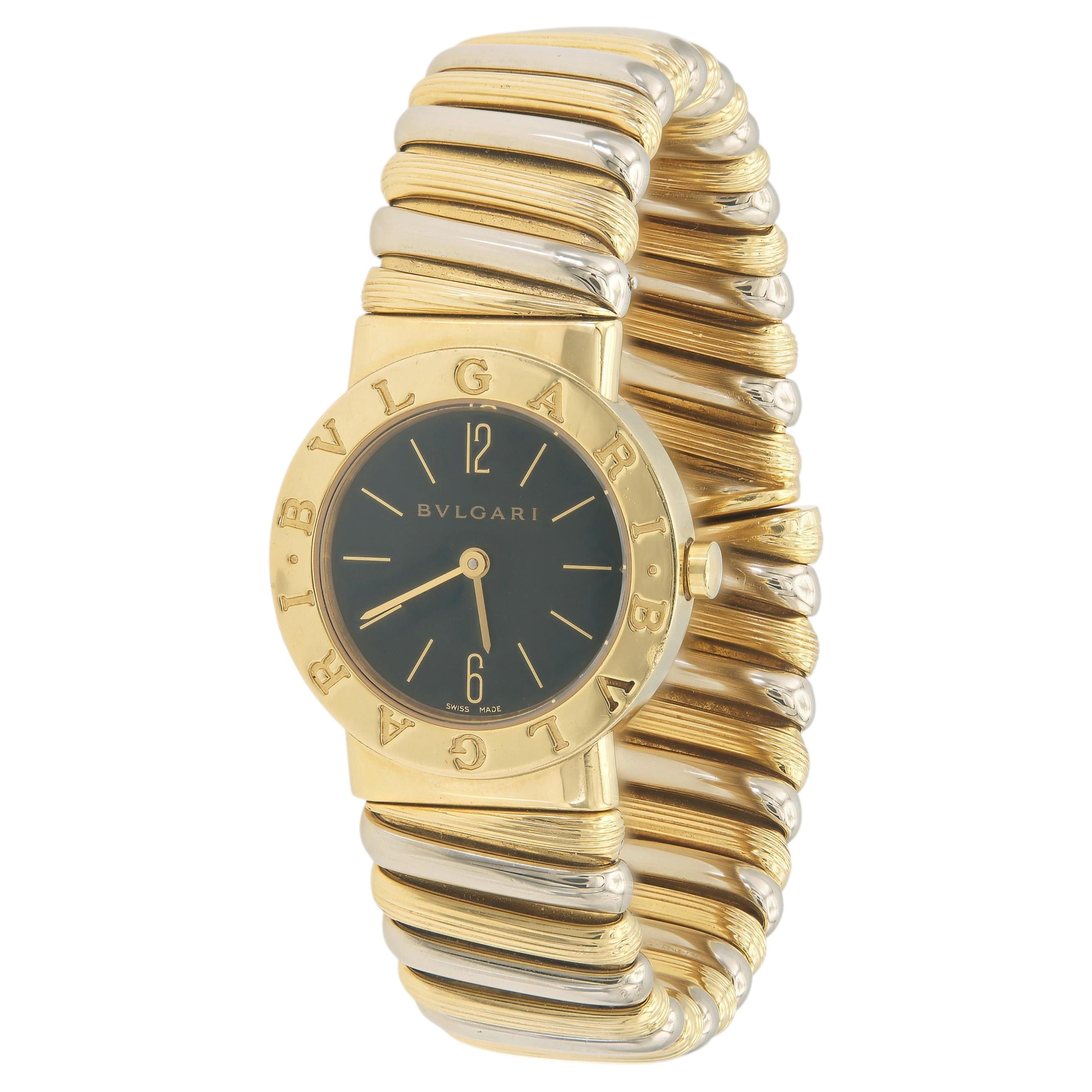 Vintage 1990s Bvlgari Two-tone Watch