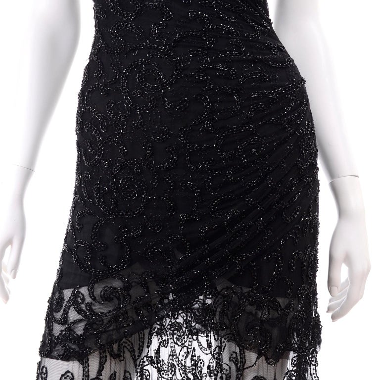 CARMEN MARCO VALVO  beaded gown