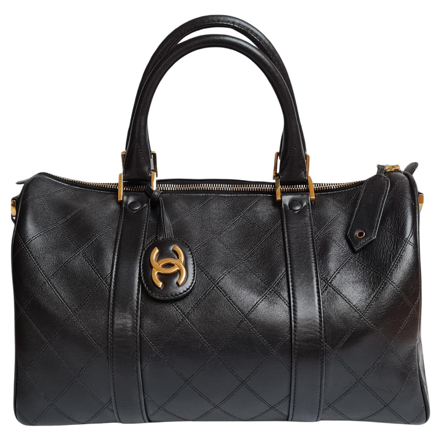 Chanel Boston Bag - 15 For Sale on 1stDibs