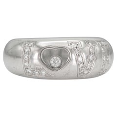 Vintage 1990er Chopard Happy Diamonds Love Ring